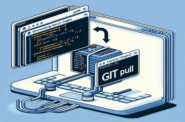 Переопределение локальных изменений с помощью Git Pull