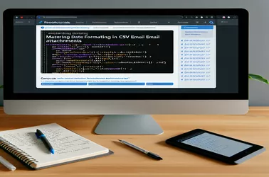 Understanding Date Formatting for CSV Email Attachments in PowerAutomate