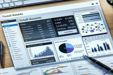 Why Power BI's Total Assets Column Shows a Single Value Rather Than a Sum