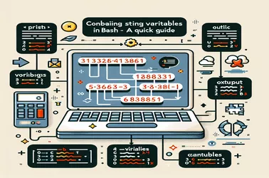 Combinando variables de cadena en Bash: una guía rápida