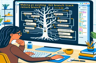 How to Track a Remote Branch with an Existing Git Branch