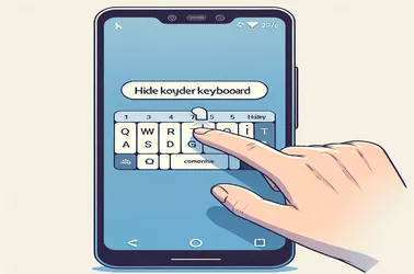 Hiding the Android Soft Keyboard Programmatically on Button Click and Touch Outside
