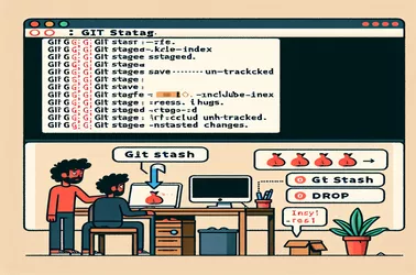 Guía para descartar cambios no preparados en Git