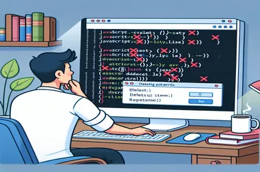 Mengatasi Kesalahan JavaScript Saat Menghapus Item Daftar