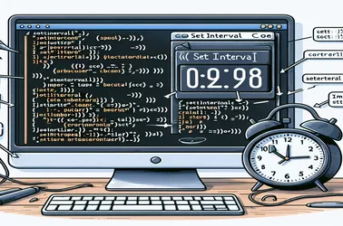 Why a Digital Clock Cannot Use JavaScript's setInterval() Function