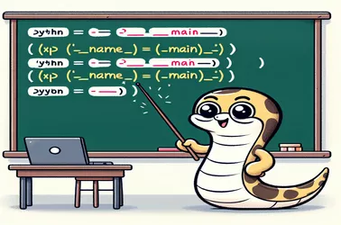 Понимание оператора Python __name__ == __main__