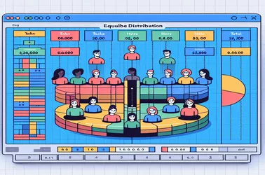 تحسين تخصيص رسوم الفريق في Excel للتوزيع العادل