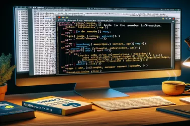 Sūtītāja informācijas slēpšana Python SMTP e-pasta nosūtīšanā