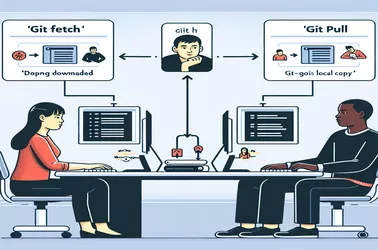 Compreendendo Git Fetch vs. Git Pull