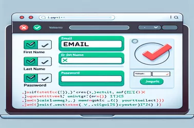 Using jQuery to Implement Email Validation and Uniqueness Check