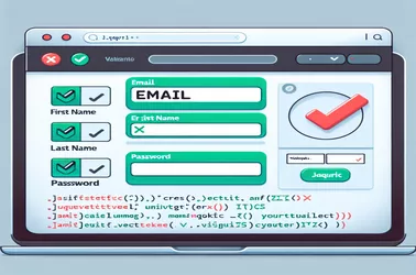 Menerapkan Validasi Email dan Pemeriksaan Keunikan dengan jQuery