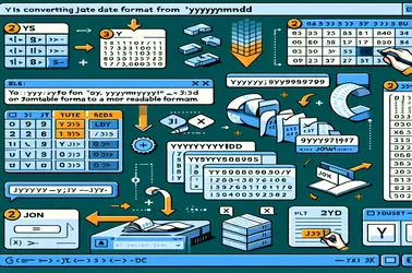 تحويل تنسيق التاريخ YYYYMMDD في Excel لبيانات JSON