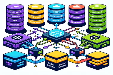 إصلاح مشكلات اتصال JDBC في Docker Compose باستخدام Hibernate وPostgreSQL