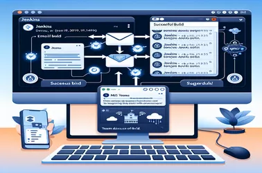 E-postintegreringsproblemer mellom MS Teams og Jenkins