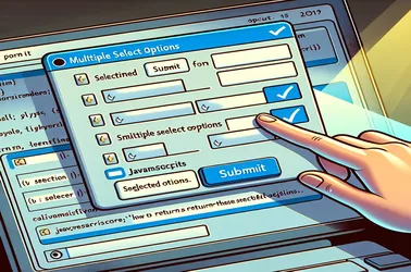 How to Return Multiple Selected Options in a JavaScript Form