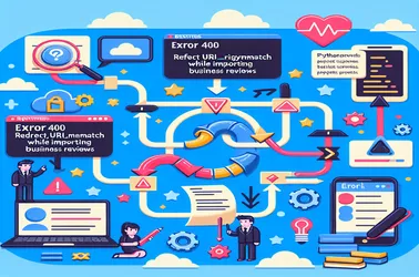 फिक्सिंग एरर 400: Google Business वरून Python मध्ये पुनरावलोकने आयात करताना redirect_uri मध्ये जुळत नाही