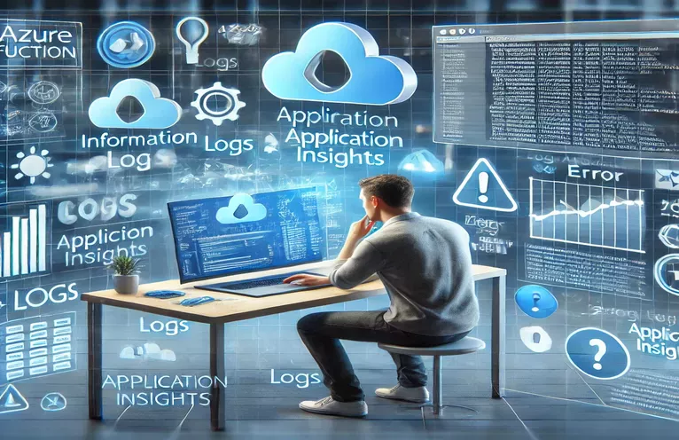为什么日志工作区中缺少 Azure 函数信息日志？