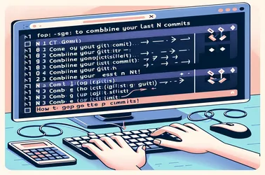 So kombinieren Sie Ihre letzten N Git-Commits