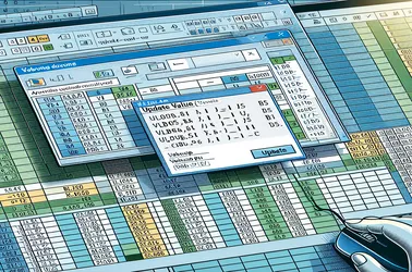 حل مشكلات VLOOKUP في Excel VBA باستخدام النوافذ المنبثقة لقيمة التحديث