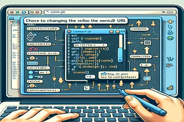 الدليل: تغيير عنوان URL البعيد لمستودع Git