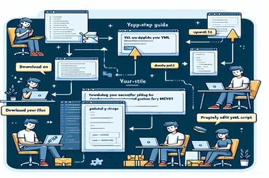 Vejledning til opdatering af .yml-scripts til MSVC141 i GitHub