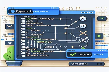 إصلاح أخطاء الاستيراد الديناميكية في Svelte: مشكلات مسار مكون JavaScript