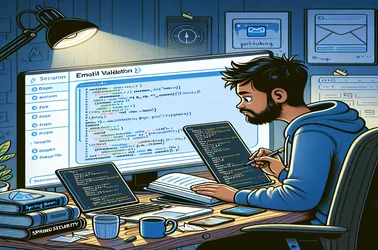 Beheben von E-Mail-Validierungsproblemen in Spring Boot und Sicherheit