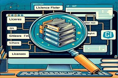 Průvodce: Kontrola licenčních souborů v projektech Git