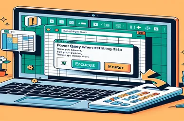 معالجة الأخطاء في Excel Power Query عند استرداد البيانات من الويب