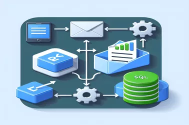 أتمتة تحليل ملف Excel للبريد الإلكتروني إلى قاعدة بيانات SQL