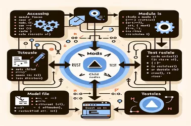 كيفية استخدام ملف اختبار للوصول إلى mod.rs في وحدة Rust Child Module