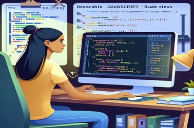 Uudelleenkäytettävien JavaScript-toimintojen hallinta Blade Viewsissa Laravelissa