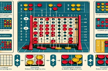 JavaScript Connect Four: كيفية حل المشكلة من خلال تحديد الفوز القطري