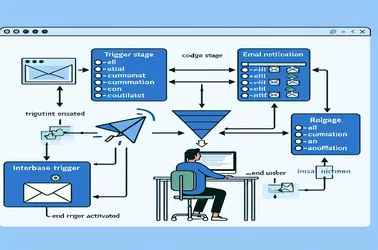 أتمتة إشعارات البريد الإلكتروني باستخدام مشغلات Interbase