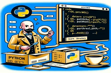 Finding the Python Script Directory and Current Directory