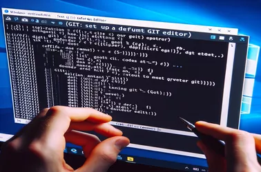 Git-oletuseditorin määrittäminen Windowsissa