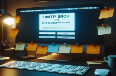 The error One or More Errors Occurred, Mail Will Not Be Resent can be fixed by SMTP.