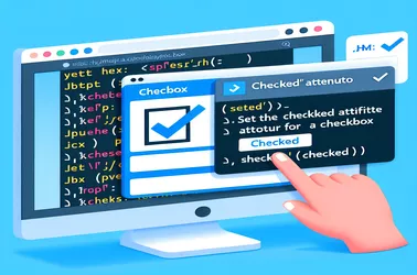 jQuery ಬಳಸಿ ಚೆಕ್‌ಬಾಕ್ಸ್‌ಗೆ ಚೆಕ್ಡ್ ಅನ್ನು ಹೇಗೆ ಹೊಂದಿಸುವುದು