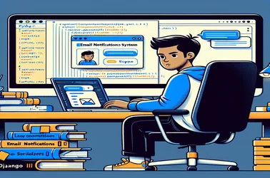 Triển khai và kiểm tra thông báo email trong Django Serializers