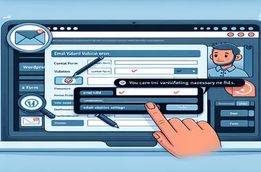 WordPress'te iletişim formunun optimizasyonu: E-posta doğrulama hatalarını çözme